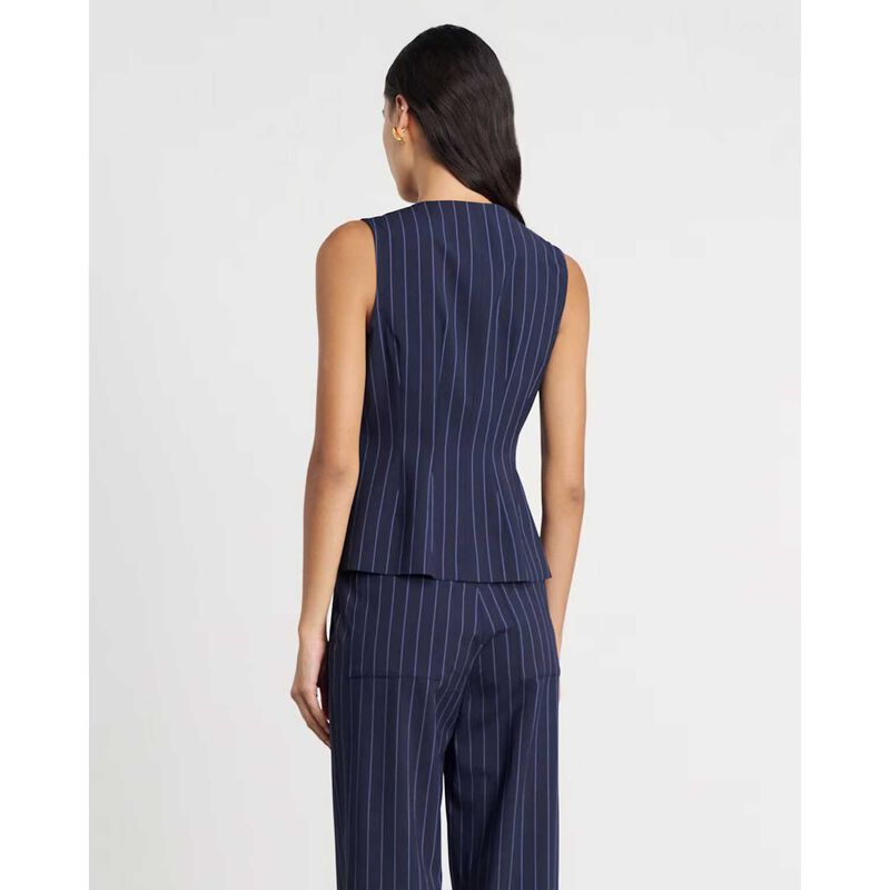 JAG Gia Pinstripe Vest image number 1